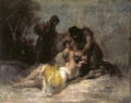 Escena de la violación y el asesinato de Francisco de Goya.